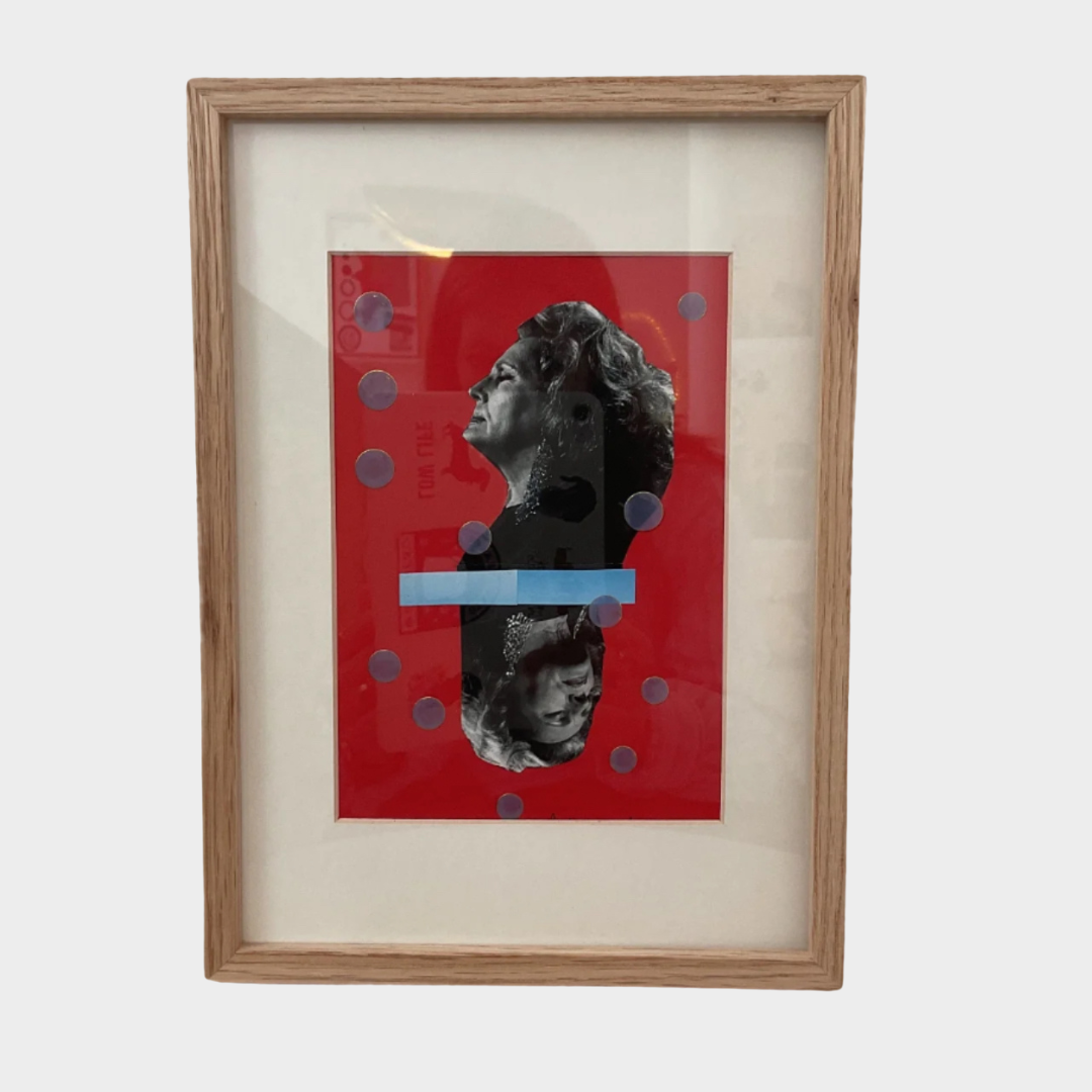 ORIGINAL FRAMED COLLAGE 'AMÀLIA'