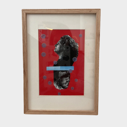ORIGINAL FRAMED COLLAGE 'AMÀLIA'