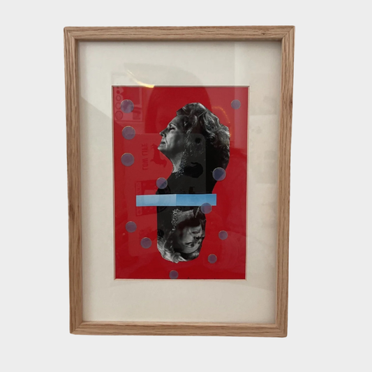 ORIGINAL FRAMED COLLAGE 'AMÀLIA'