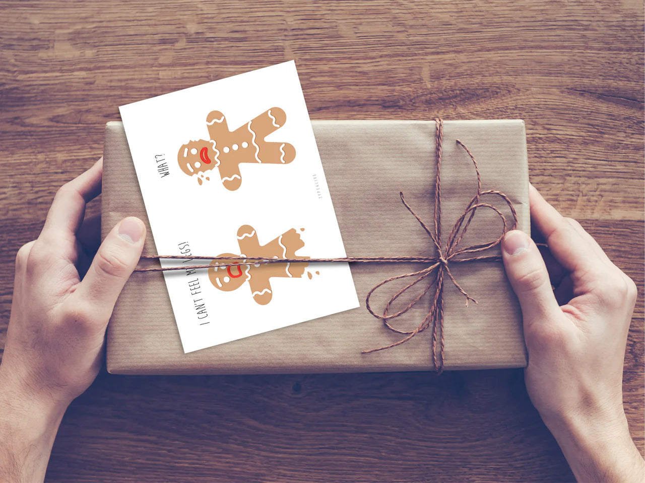 GINGERBREAD MAN CARD