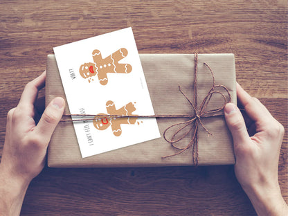 GINGERBREAD MAN CARD