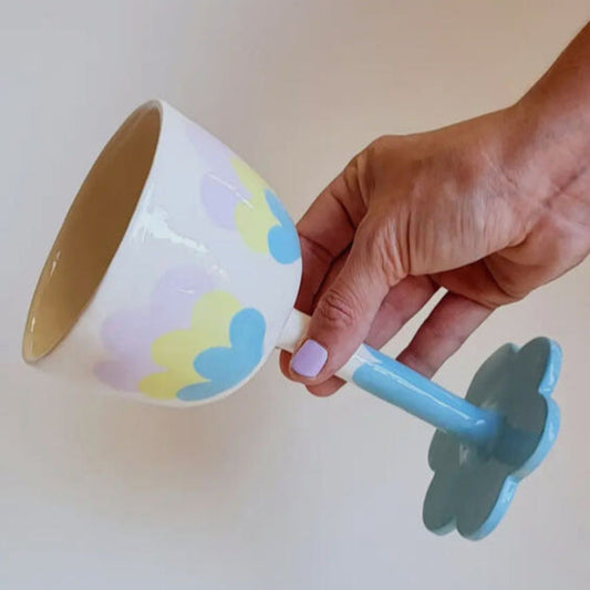 CERAMIC WINE GLASS