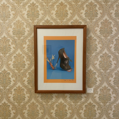 'KICK UP YOUR HEELS' ORIGINAL COLLAGE