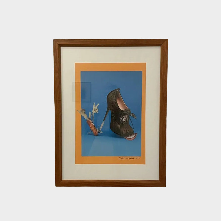 'KICK UP YOUR HEELS' ORIGINAL COLLAGE