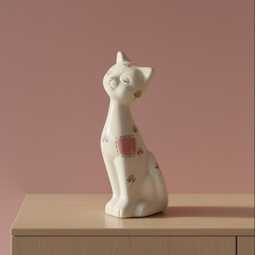 70'S CERAMIC CAT