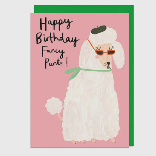 HAPPY BIRTHDAY FANCY PANTS CARD
