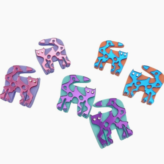 SASSY CAT EARRINGS