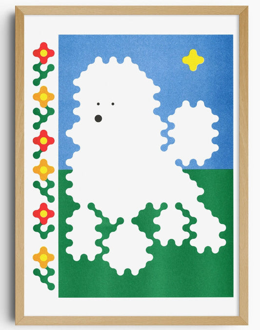 SASSY POODLE PRINT