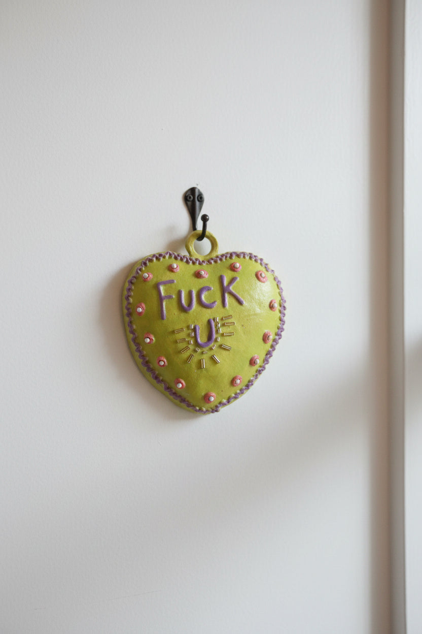 FUCK U CERAMIC HEART