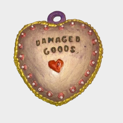 DAMAGED GOODS CERAMIC HEART