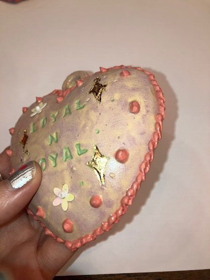 ROYAL n LOYAL CERAMIC HEART