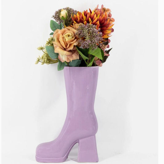 PLATFORM BOOT VASE