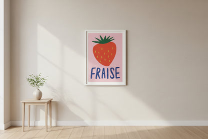 PRINT STRAWBERRY