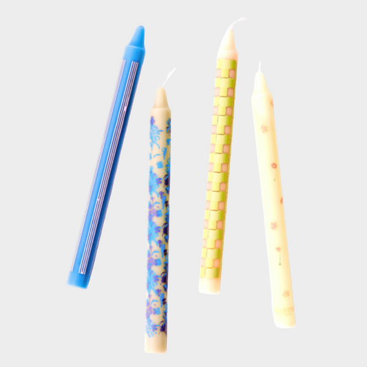 PALETTE CANDLE SET IN PRIMROSE COTTAGE DESIGN