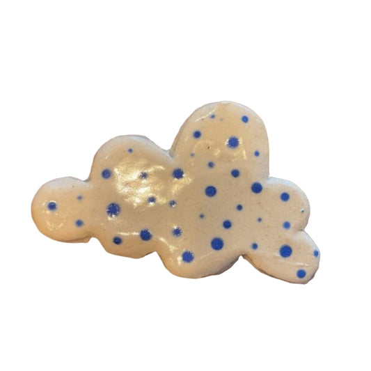 HANDMADE CERAMIC CLOUD MAGNET