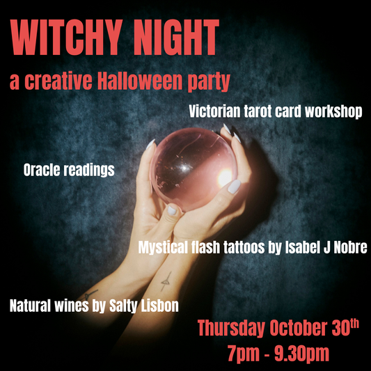 Witchy Night, a creative Halloween party - Thursday October 30th