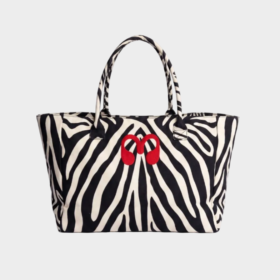 ZEBRA PRINT MATERNITY BAG